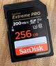 Sandisk闪迪256GB SD内存卡 4K V30 U3 C10 相机存储卡 读速200MB/s 写速140MB/s 微单/单反相机内存卡 实拍图