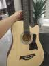 维卡斯（WEIKASI）民谣吉他初学者木吉他单板新手入门练习琴guitar吉它学生男女乐器 41英寸原木色+礼包【进阶推荐】 实拍图