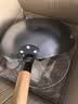 典匠铸铁圆底炒锅32cm老式生铁锅家用炒菜锅32cm无涂层轻便不易锈 实拍图