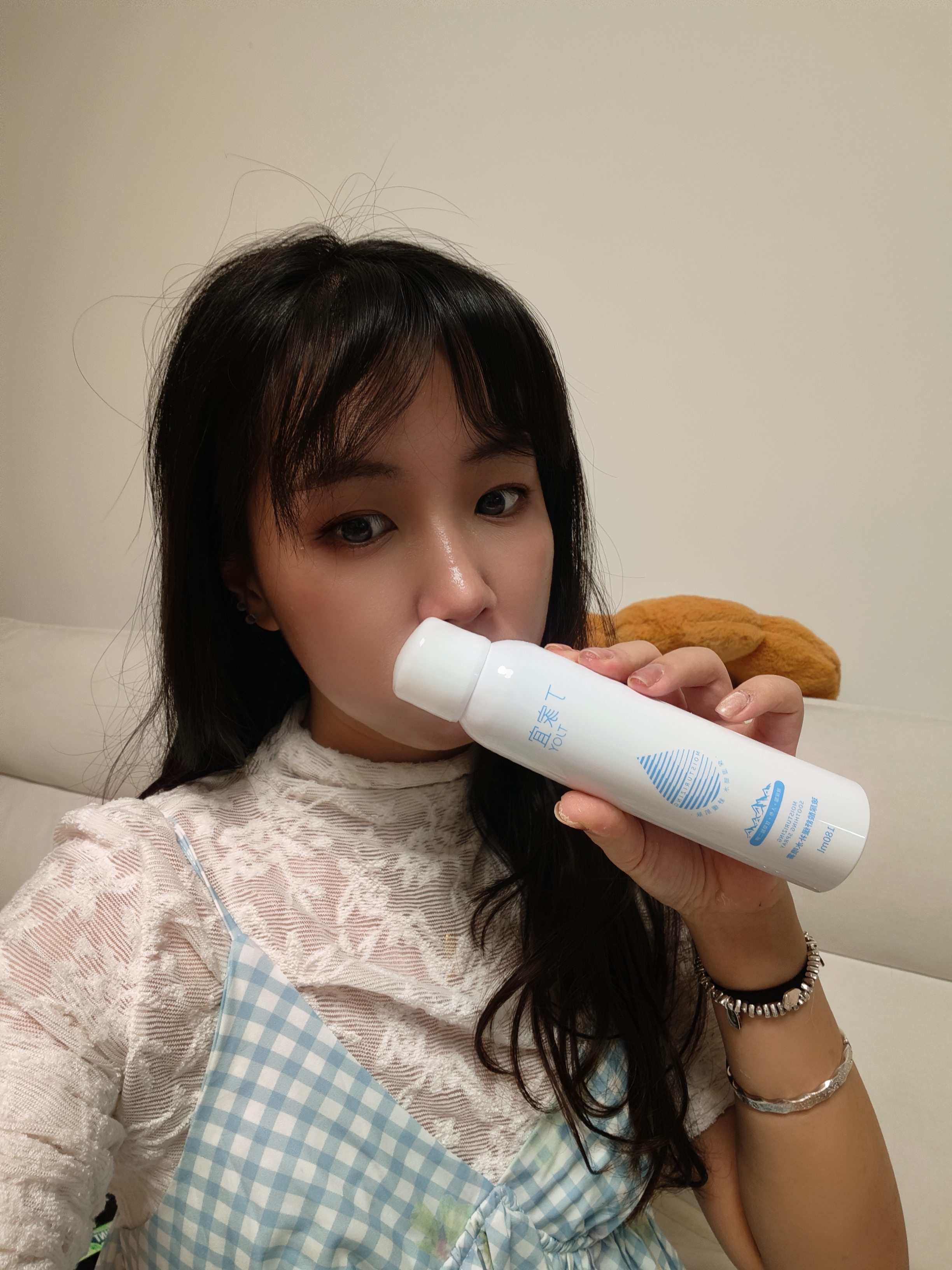 丁家宜（TJOY）玻尿酸舒缓补水喷雾180ml保湿爽肤水深层锁水湿敷水老牌国货护肤 实拍图