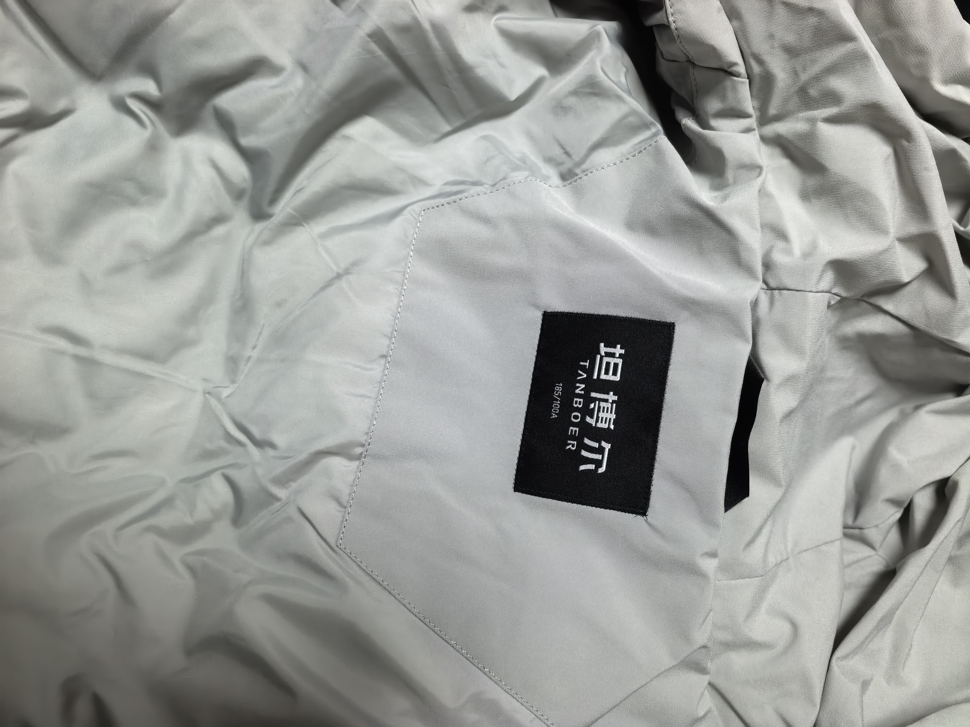坦博尔羽绒服鸭绒男士连帽面包服短款廓形户外休闲保暖防风厚外套 实拍图
