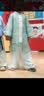 罗蒙儿童汉服男童新中式唐装中国风古装套装毕业演出服 绿色 120 晒单实拍图