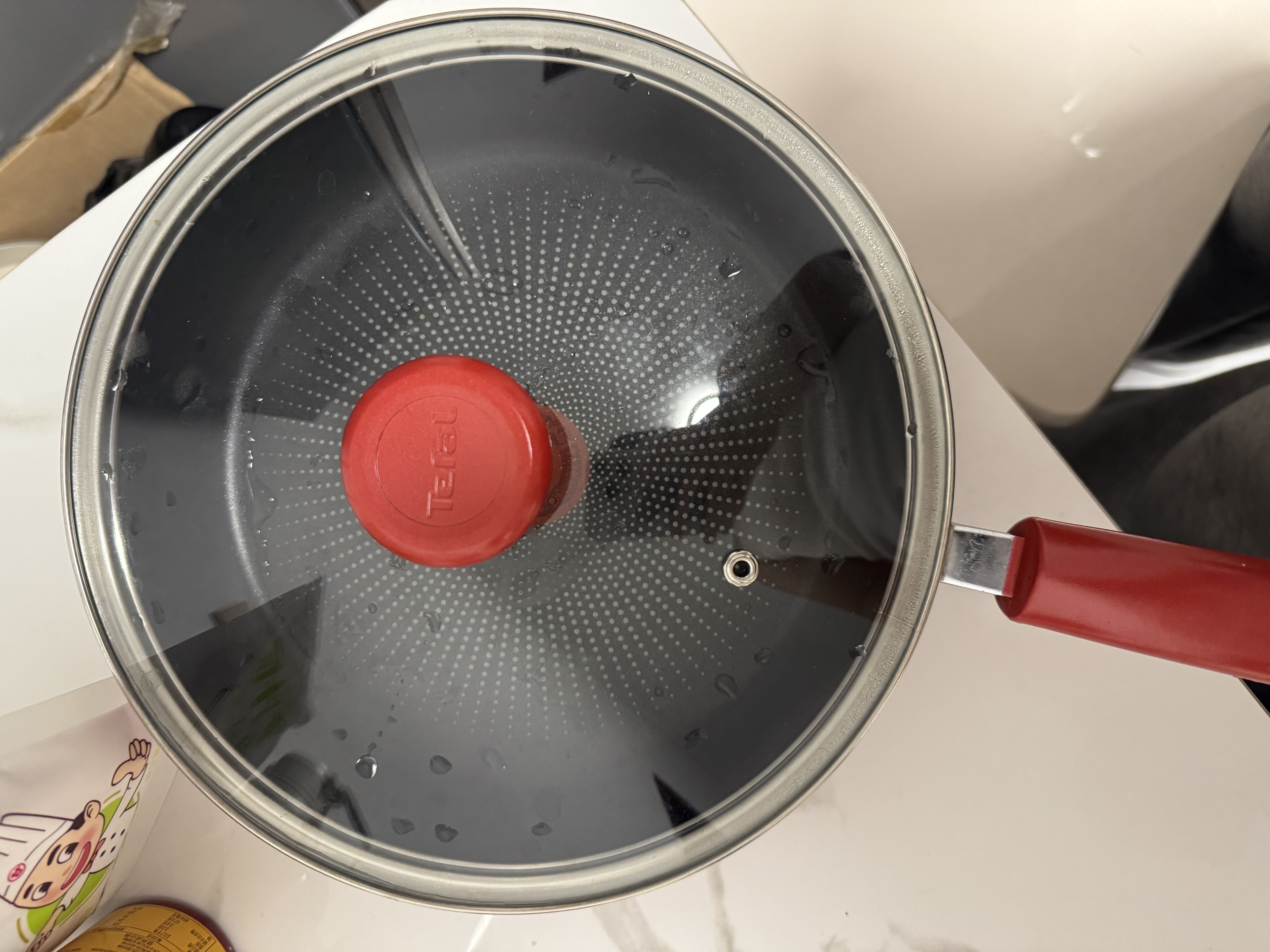 特福（Tefal）平底锅家用牛排不粘煎锅少油烟有钛煎饼锅电磁炉通用可进洗碗机 实拍图