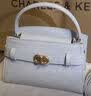 CHARLES&KEITH鳄鱼纹凯莉包手提斜挎婚包包女包生日礼物送女友CK2-50270880-1 Sea Salt Blue海盐蓝（新色） S 实拍图