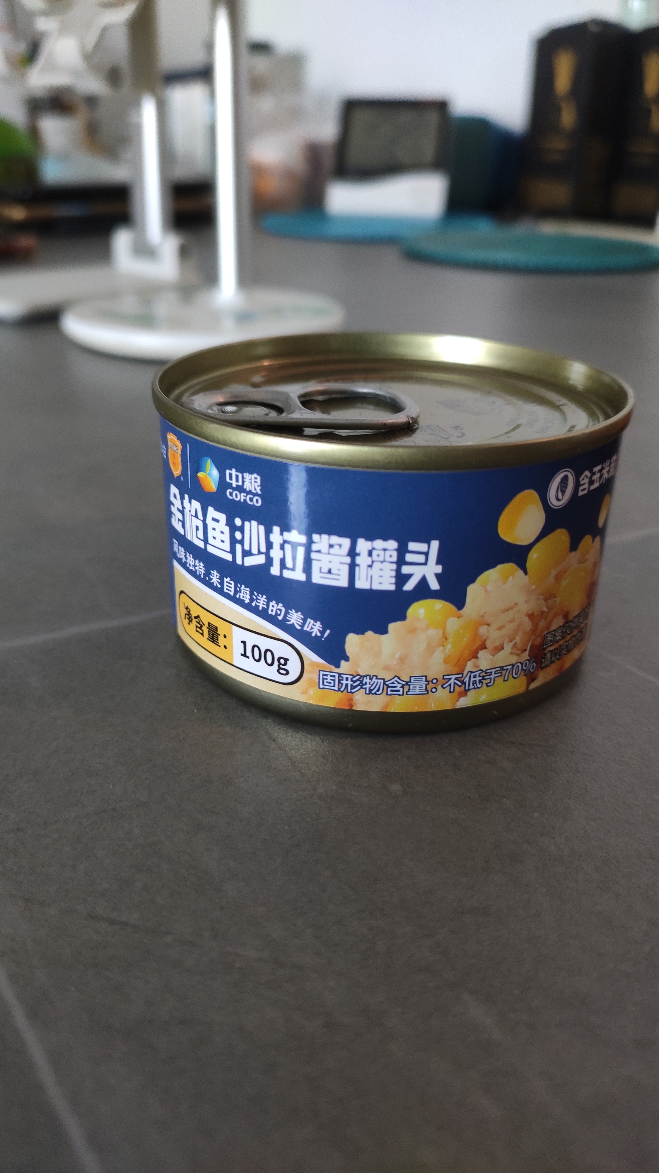 梅林MALING金枪鱼沙拉酱肉罐头深海补捞健身海鲜方便食品100g方便面 实拍图