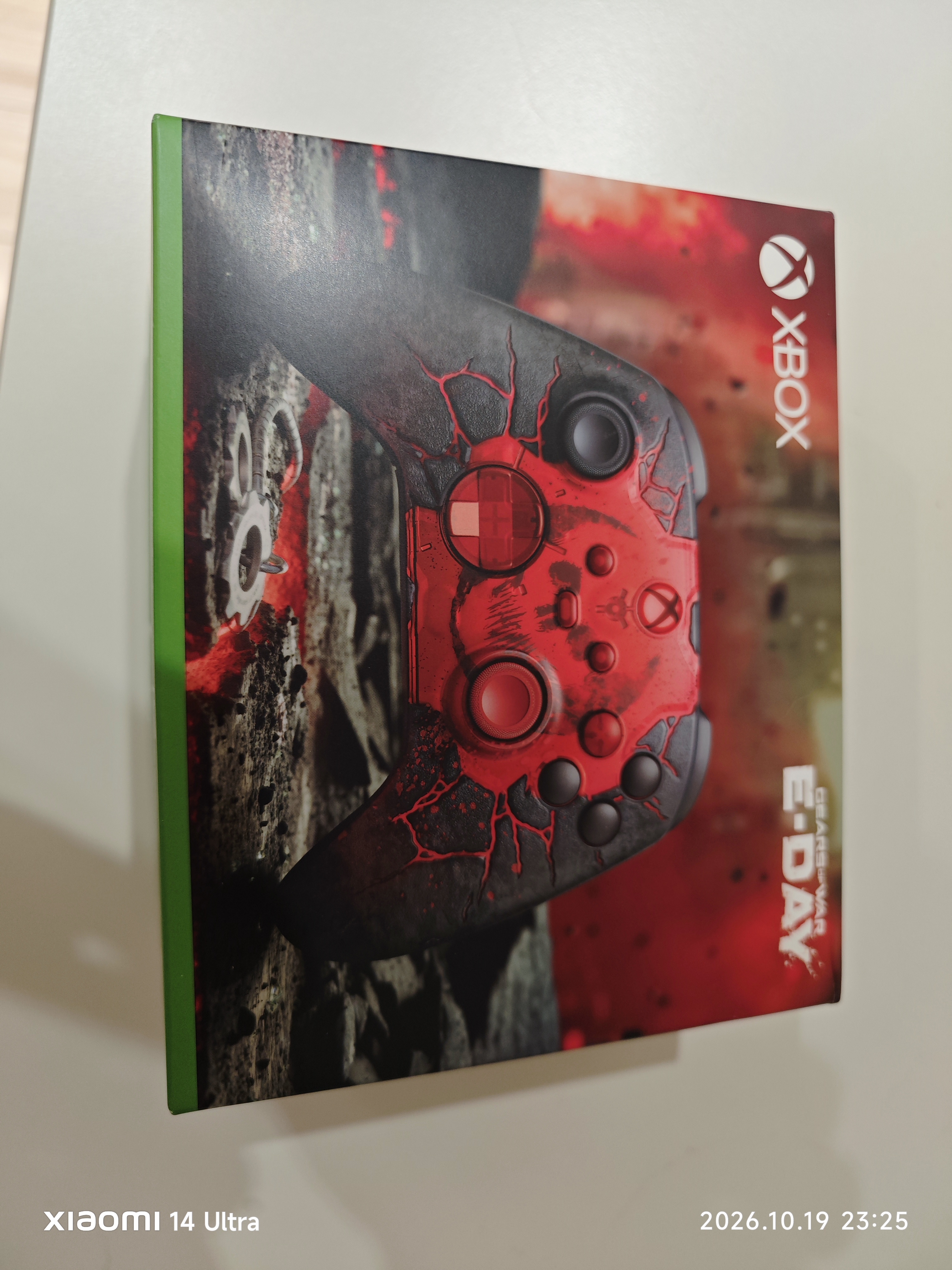 微软（Microsoft）XBOX 无线控制器 游戏手柄《战争机器：事变日》限量版 蓝牙适配XBOX/PC/平板/手机 Steam促销 实拍图