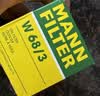曼牌滤清器（MANNFILTER）机油滤清器机油滤芯W68/3卡罗拉雷凌RAV4荣放花冠威驰致炫凯美瑞 实拍图