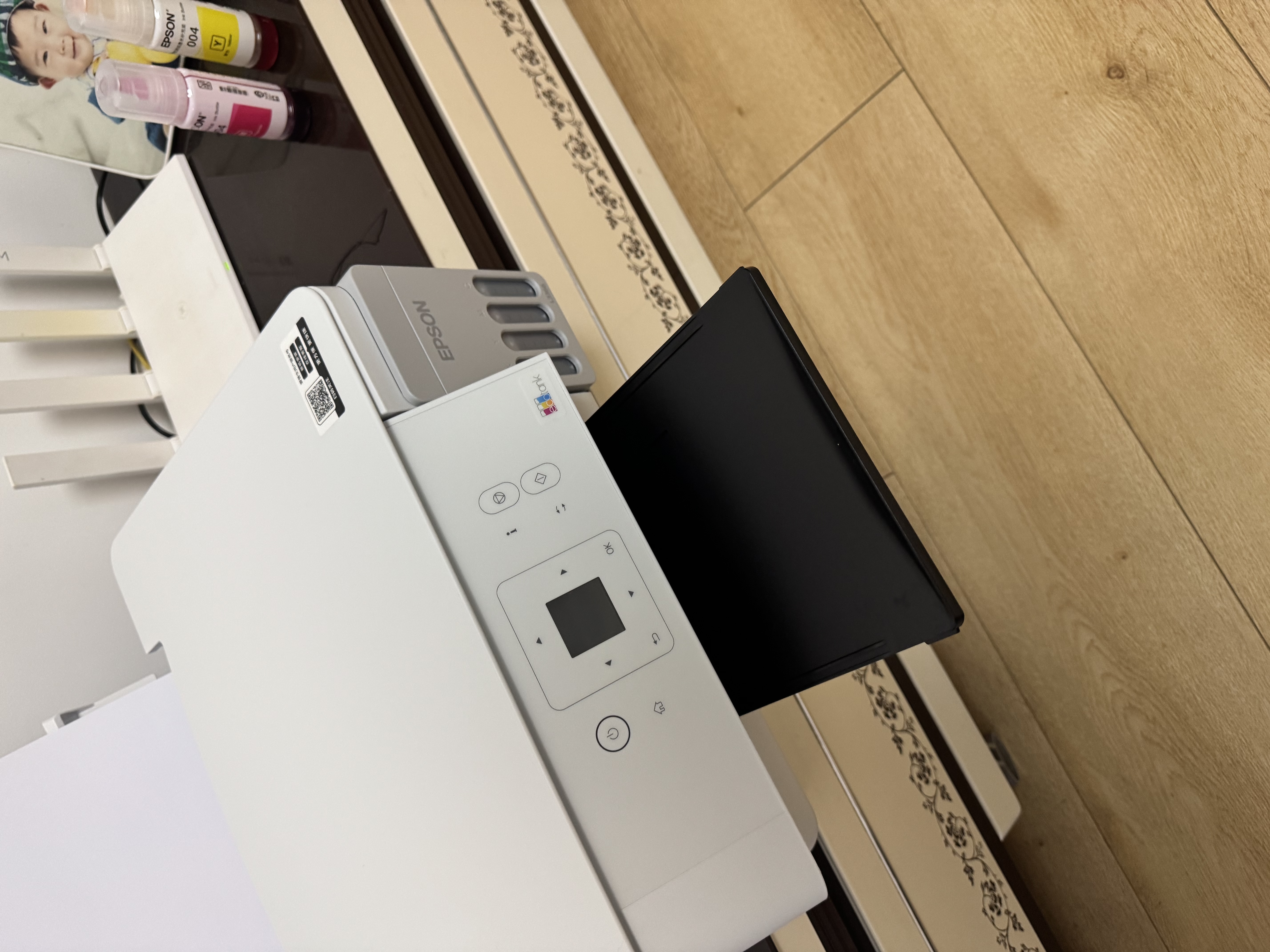 爱普生（EPSON）L3366 墨仓式家用微信打印/照片打印 A4彩色无线多功能一体机(L3266升级型) 实拍图