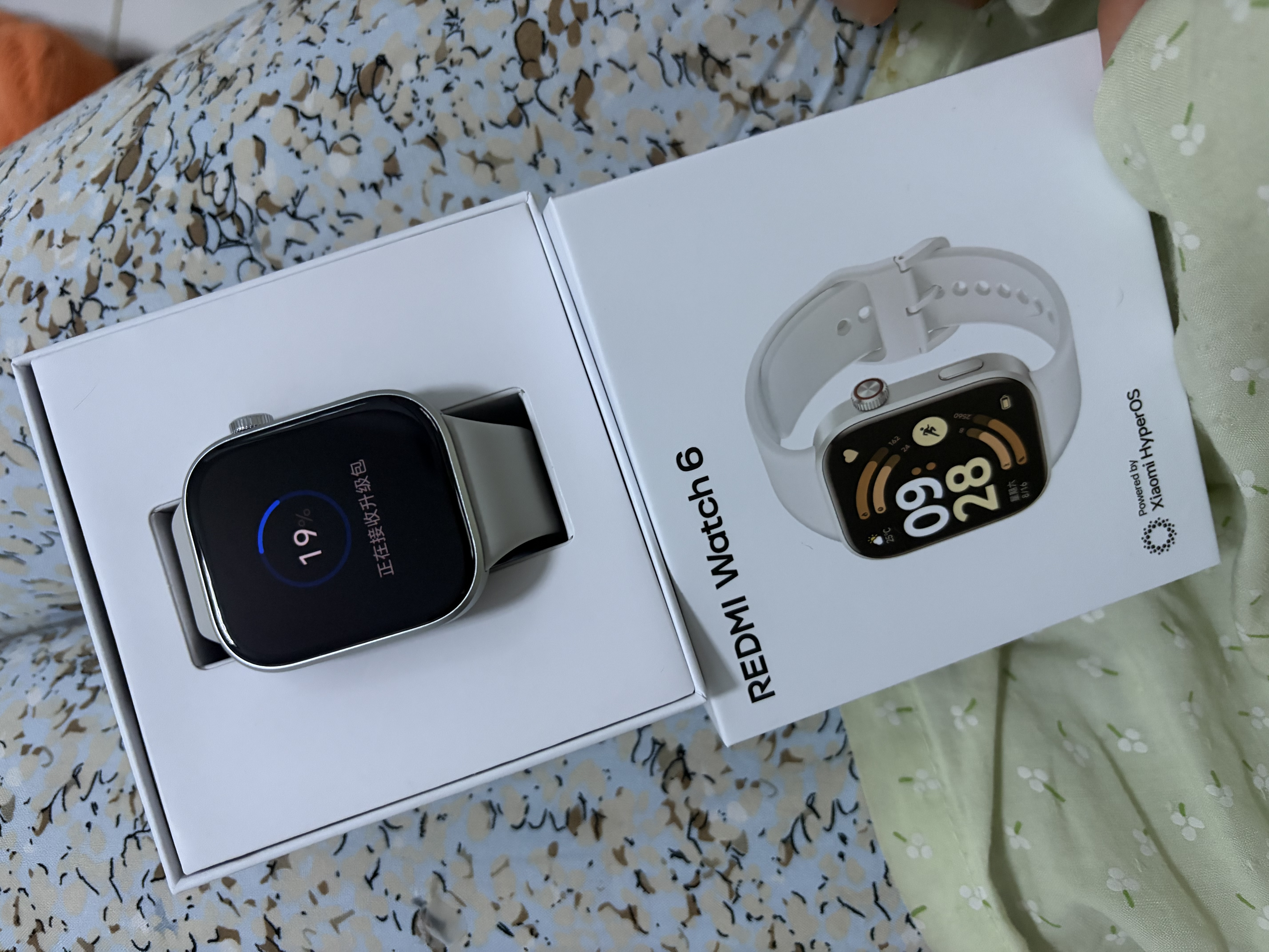 小米（MI）REDMI Watch 6皎月银 国家补贴 澎湃OS 3 心率血氧监测 红米手表6 初高中生 运动 实拍图