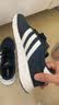 adidas RUN 60s 2.0复古休闲舒适跑步鞋男女阿迪达斯官方轻运动 牛仔蓝/白   42 实拍图