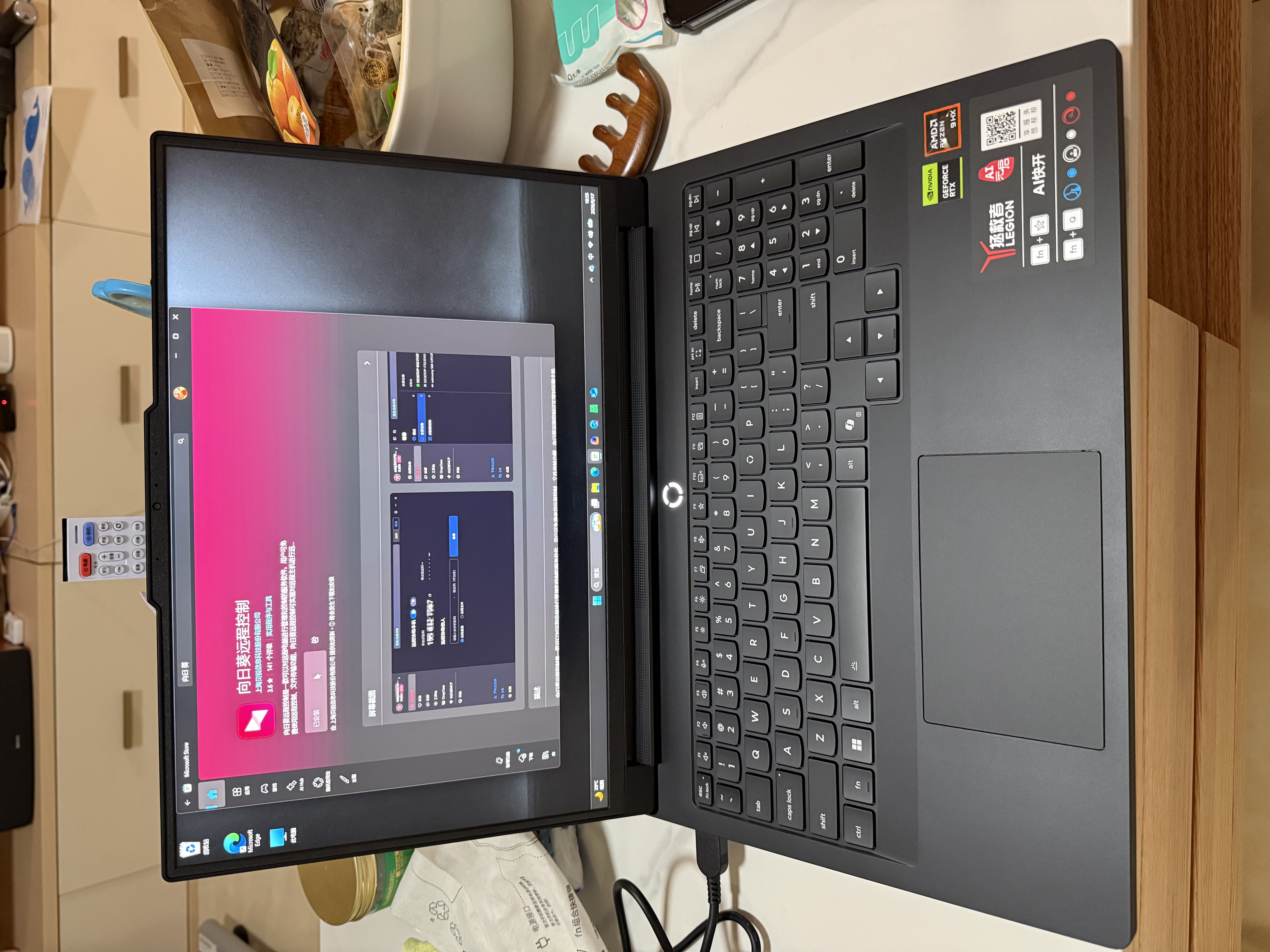 联想拯救者R9000P 2026年补贴15% 旗舰电竞游戏笔记本电脑 AI元启版 RTX5080独显至尊版可选 锐龙R9-8945HX 32G 1T 满血RTX5060 黑丨旗舰高配 国补 16英寸专 实拍图