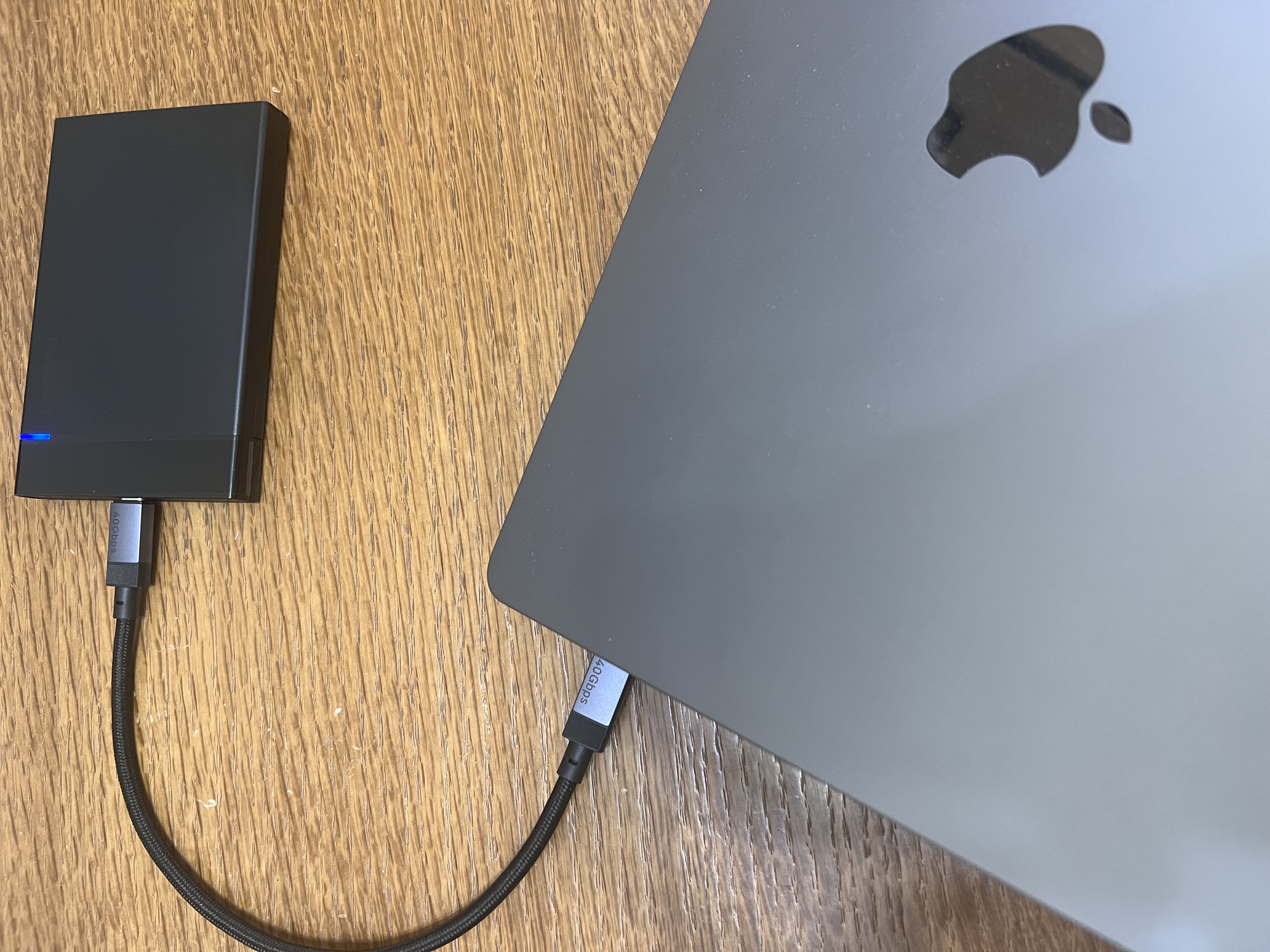 绿联USB3.1移动硬盘盒2.5英寸 适用笔记本电脑台式机外置外接SATA串口SSD固态机械硬盘盒子【6Gbps】 实拍图