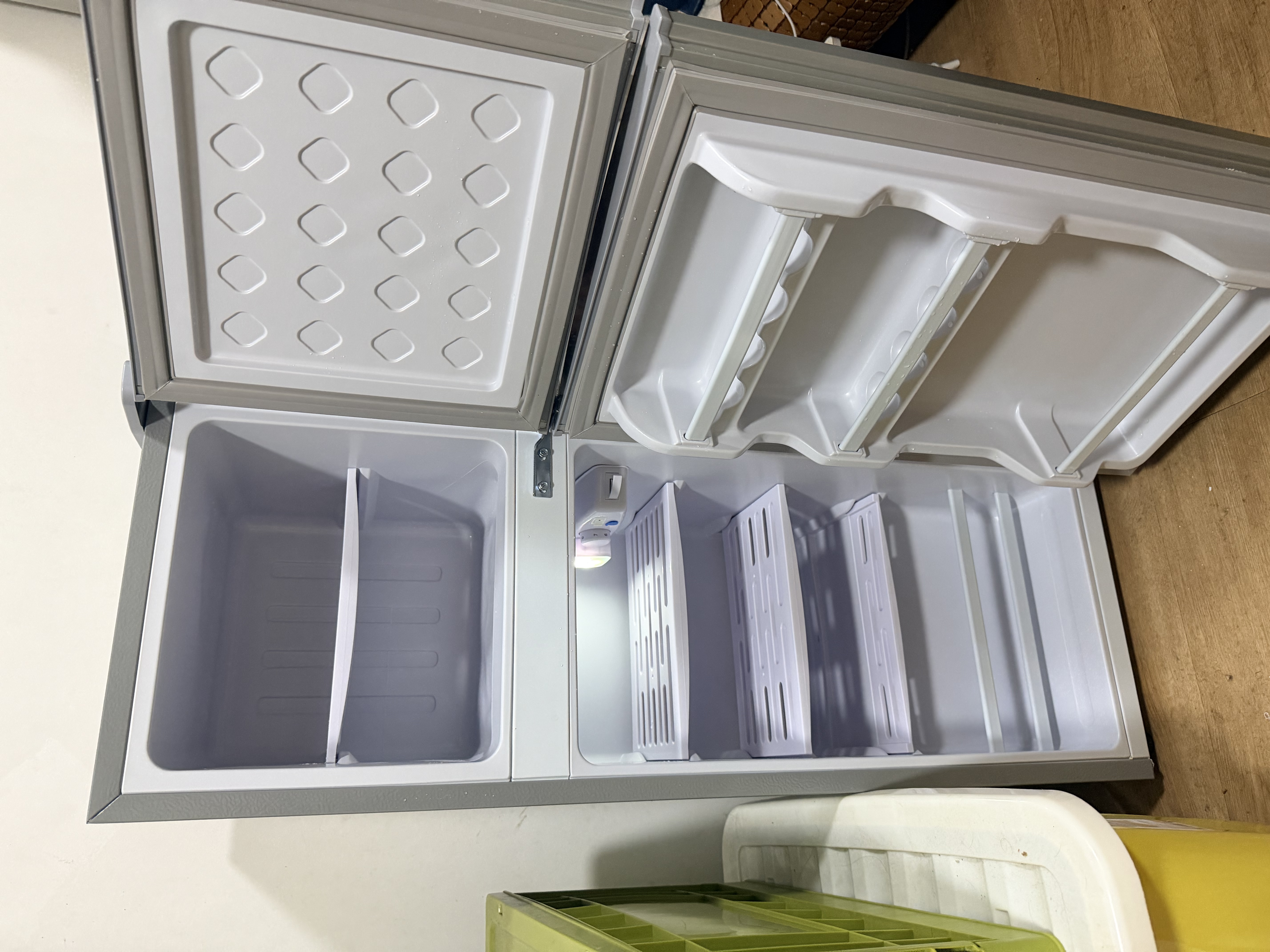 先科（SAST）电冰箱双门家用节能冰箱办公室公寓租房宿舍低噪电冰箱出租屋冷藏冷冻环保迷你冰箱 SAST【配置升级S192加厚款】银色一级能效 实拍图