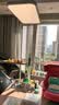 惠普LED卧室书房儿童房阅读语音落地灯立式学习护眼台灯大路灯普瑞光 实拍图