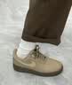 耐克NIKE缓震板鞋男空军一号 AIR FORCE 1 运动鞋 HQ1176-222卡其43 实拍图