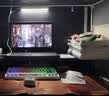 左度床上桌宿舍电脑桌大学生上下铺l型转角桌电竞桌笔记本书桌学习桌 【可拆卸边桌+增高架】静谧黑80cm 赠支撑腿+防撞角 实拍图