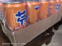 可口可乐（Coca-Cola）芬达  无糖零卡橙味 汽水 碳酸饮料 330ml*24摩登罐 实拍图