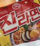 不倒翁韩国进口 辣味金拉面120g*5包  潘帅同款泡面 香辣韩式方便面袋装 实拍图