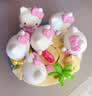 名创优品（MINISO）HELLO KITTY心动假日系列手办盲盒玩具桌面摆件生日礼物女 端盒 实拍图