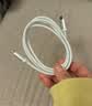 品胜[冰川透明]苹果18数据线type-c充电线双头PD60W快充车载适用iPhone17/16/15手机平板iPad笔记本橙 实拍图