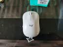 罗技（Logitech）M221 轻音鼠标 无线鼠标 办公鼠标 对称鼠标 带无线微型接收器 米白色 实拍图