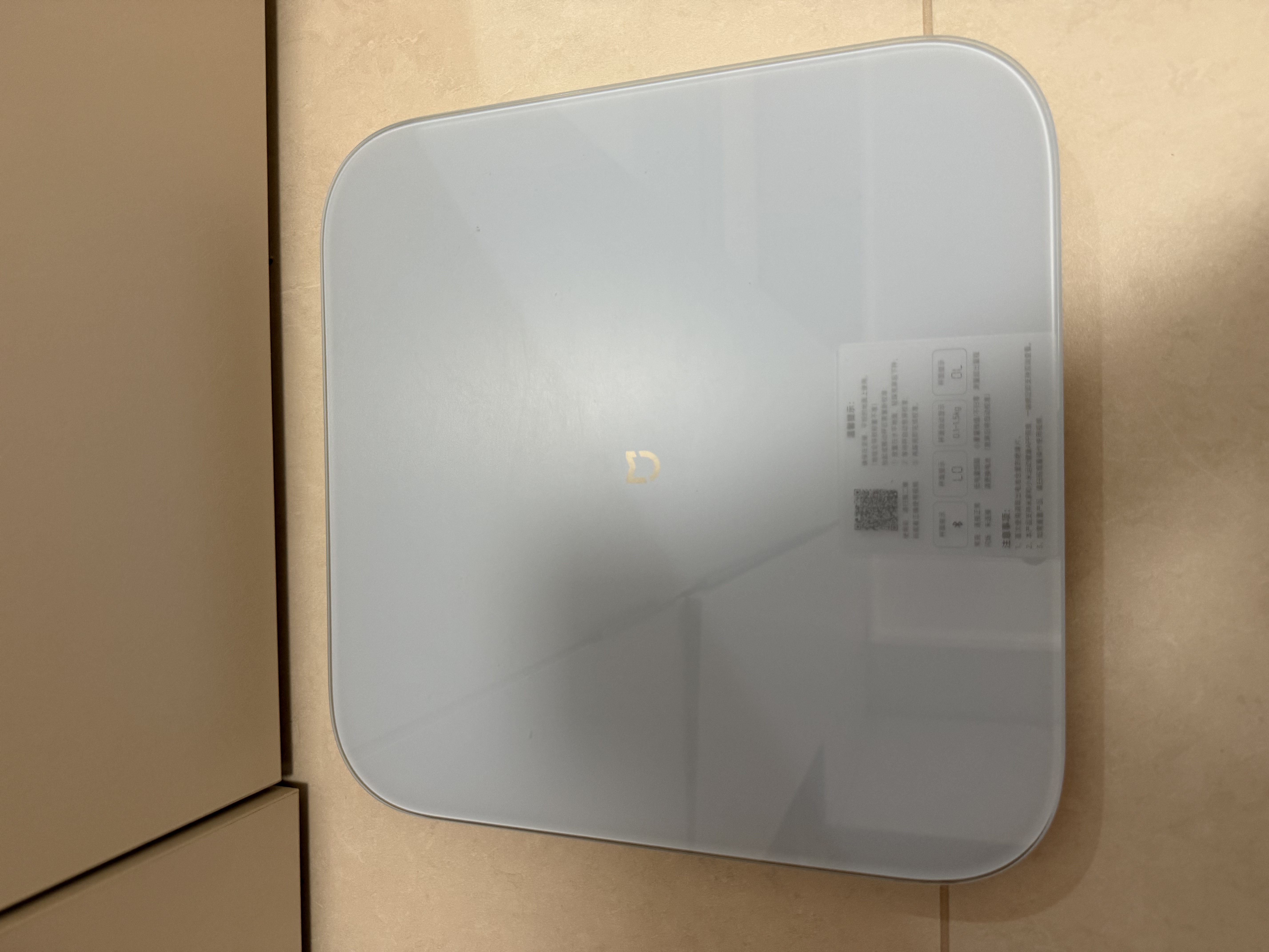 米家小米智能体重秤S200蓝色 人物双模式APP高精准数据测量家用健康秤体重管理减肥专用 实拍图