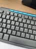 罗技（Logitech）MK275 键鼠套装 无线键鼠套装 办公键鼠套装 全尺寸 商务键鼠套装 带无线2.4G接收器 黑蓝色 实拍图