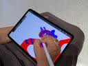 Apple/苹果 Pencil Pro 磁吸触控笔手写笔苹果笔电容笔书写绘画iPad笔 适用于iPad Pro/Air/mini机型 实拍图