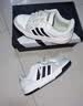 adidas ENTRAP美式校园风运动鞋少年感复古篮球风板鞋阿迪达斯 白色/矾土棕/黑色   42 实拍图