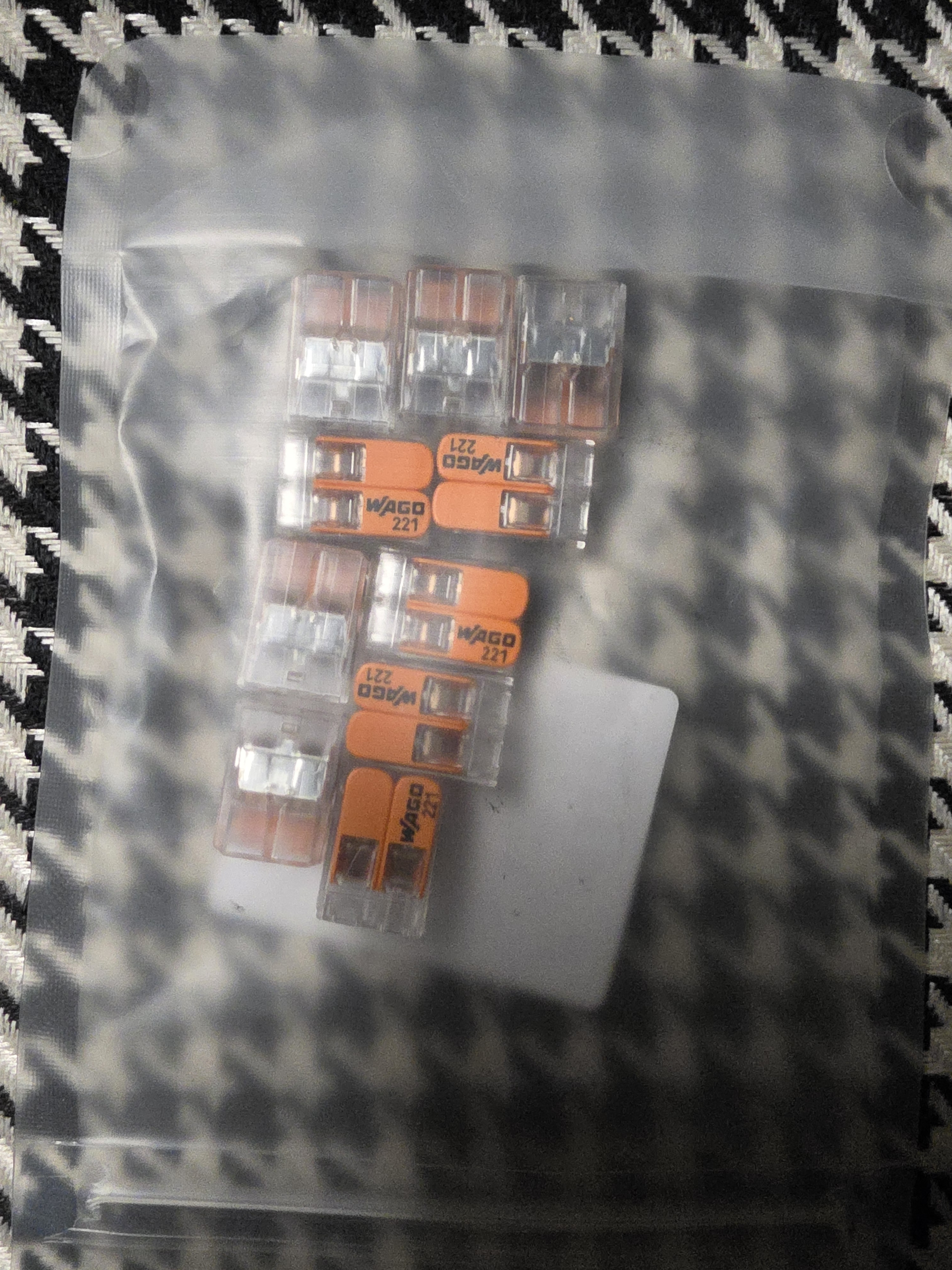 WAGO万可接线端子 电线接头 两孔连接器 软硬线通用 10只装221-412 实拍图
