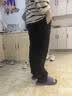 迪伽达cleanfit黑色弯刀裤子男士春夏秋季款休闲显瘦微喇西裤垂坠高级感 SBXS-C911-3黑色 2XL 实拍图