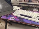 奥伦福特  电脑桌台式家用电竞游戏桌办公书桌简约书房写字桌子 碳纤维纹路单桌-120*60 升级款电竞桌 实拍图