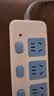 公牛（BULL）新国标过载超功率保护插座/插线板/插排/排插/接线板/拖线板 6位分控全长1.8米 GN-317 实拍图