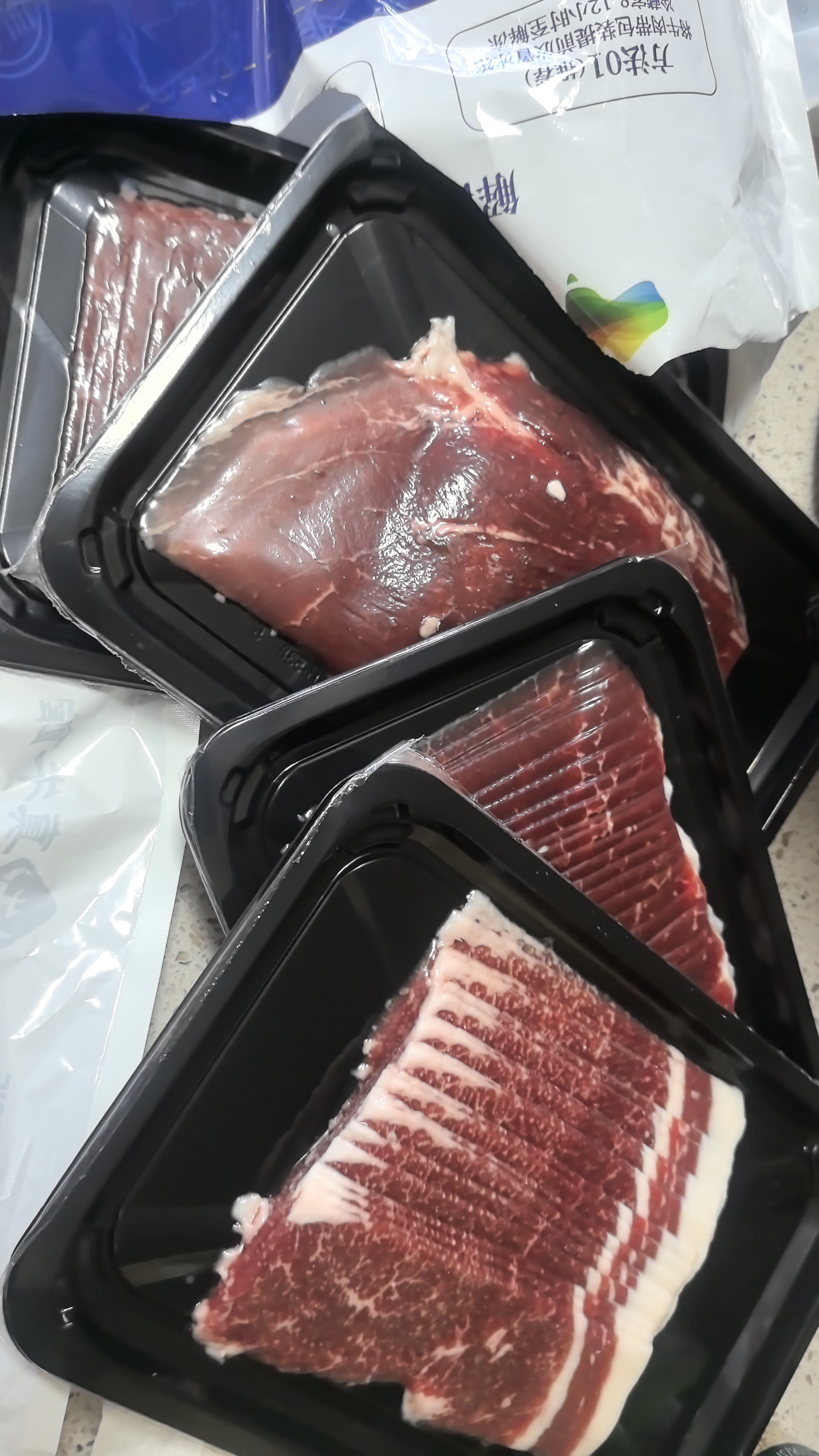 真牛馆澳洲和牛原切牛肉片800g 肥牛 日式烤肉寿喜锅烧烤食材 火锅食材 实拍图