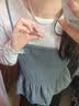 芯奢S999纯银方糖项链女士轻奢高级感足银锁骨链生日礼物送女友老婆 方糖项链 实拍图