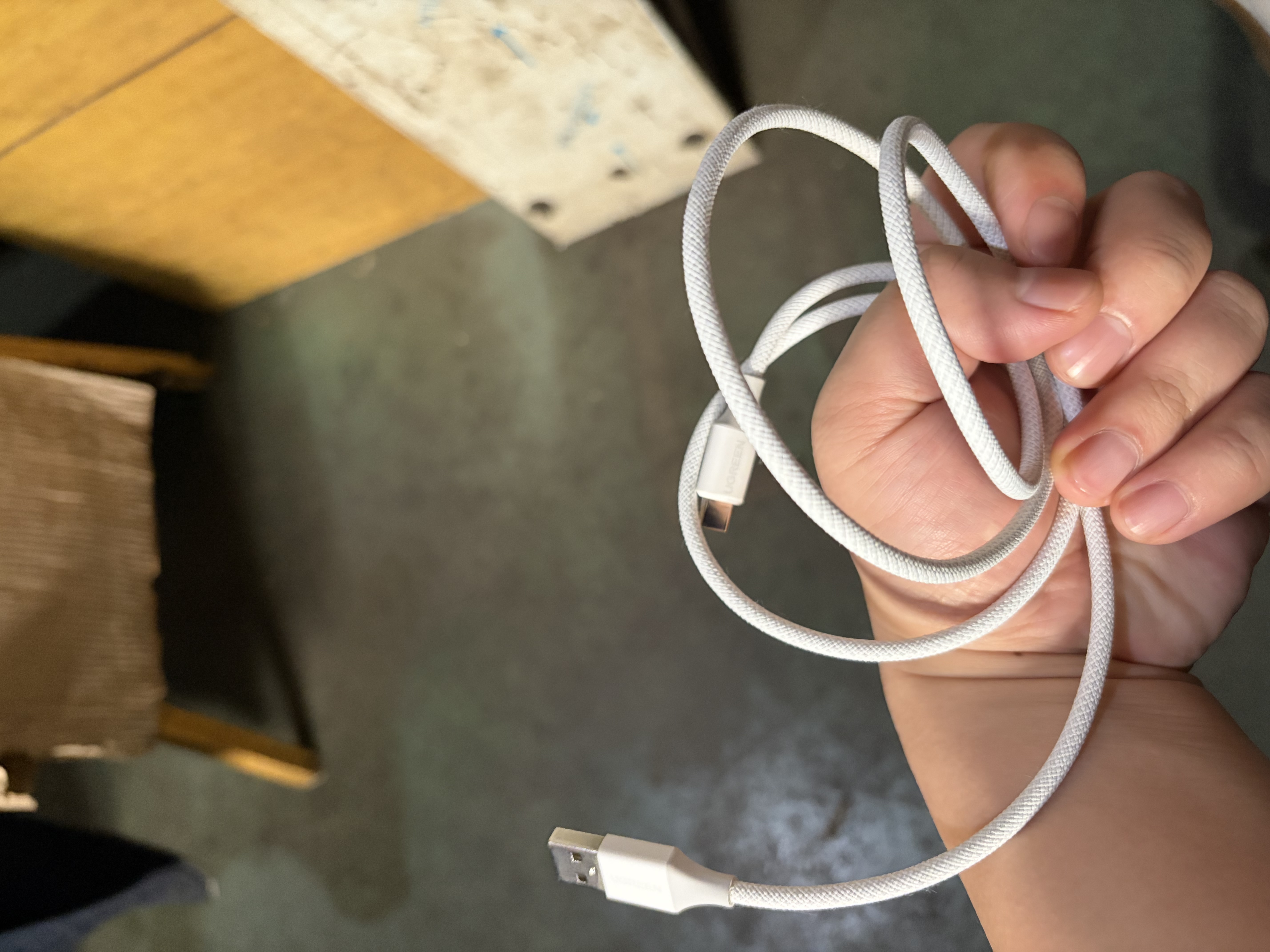 绿联适用苹果18/Duo充电线Type-C数据线USB-C车载CarPlay线iPhone18ProMax/17e/16/15华为平板快充1米 实拍图