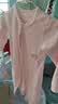 爱宝适婴儿衣服纯棉连体衣春秋宝宝哈衣爬服新生儿睡衣90cm粉色 T142 实拍图