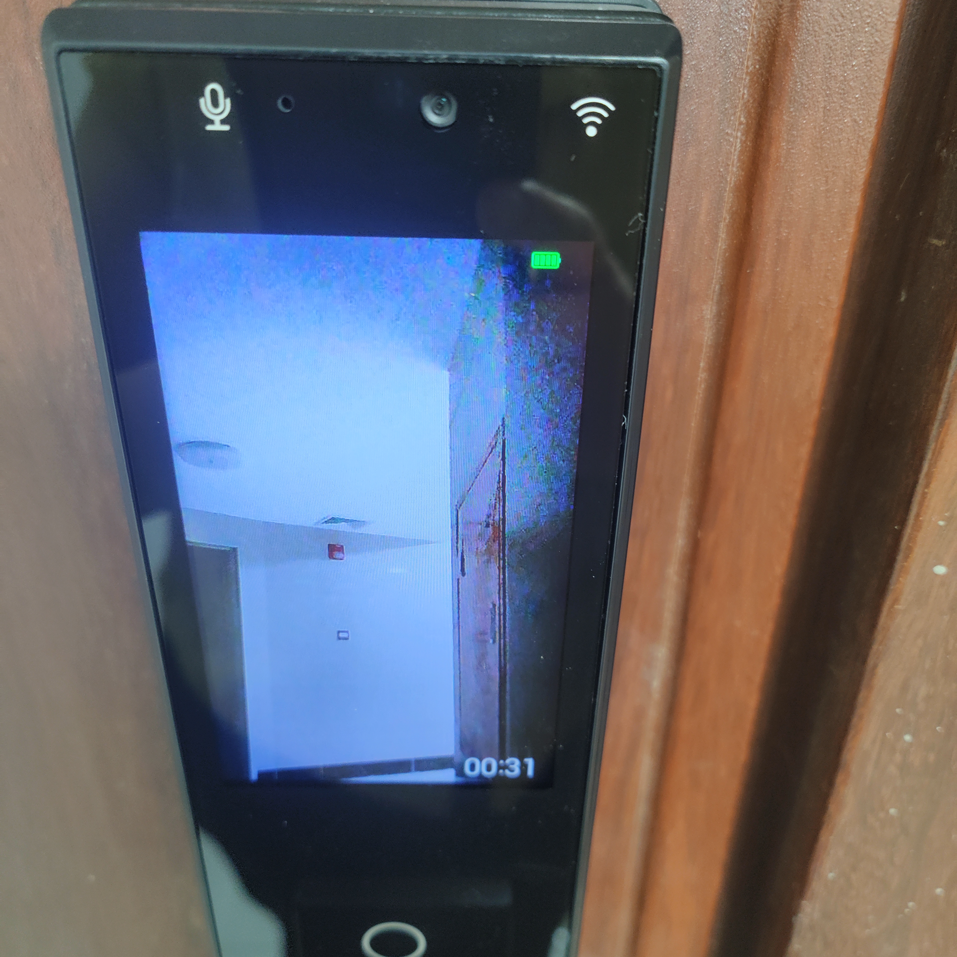 联想R20 Pro 掌静脉 智能门锁 指纹锁 3D人脸识别 智能锁 双摄像 电子锁 入户门 密码锁 电子锁 全自动 实拍图