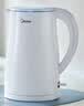 美的（Midea）电热水壶烧水壶1.7L304不锈钢0涂层双层隔热自动断电1500W养生冲奶2026新款 MK-SH17M130 实拍图