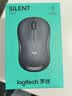 罗技（Logitech）M221 轻音鼠标 无线鼠标 办公鼠标 对称鼠标 带无线微型接收器 米白色 实拍图