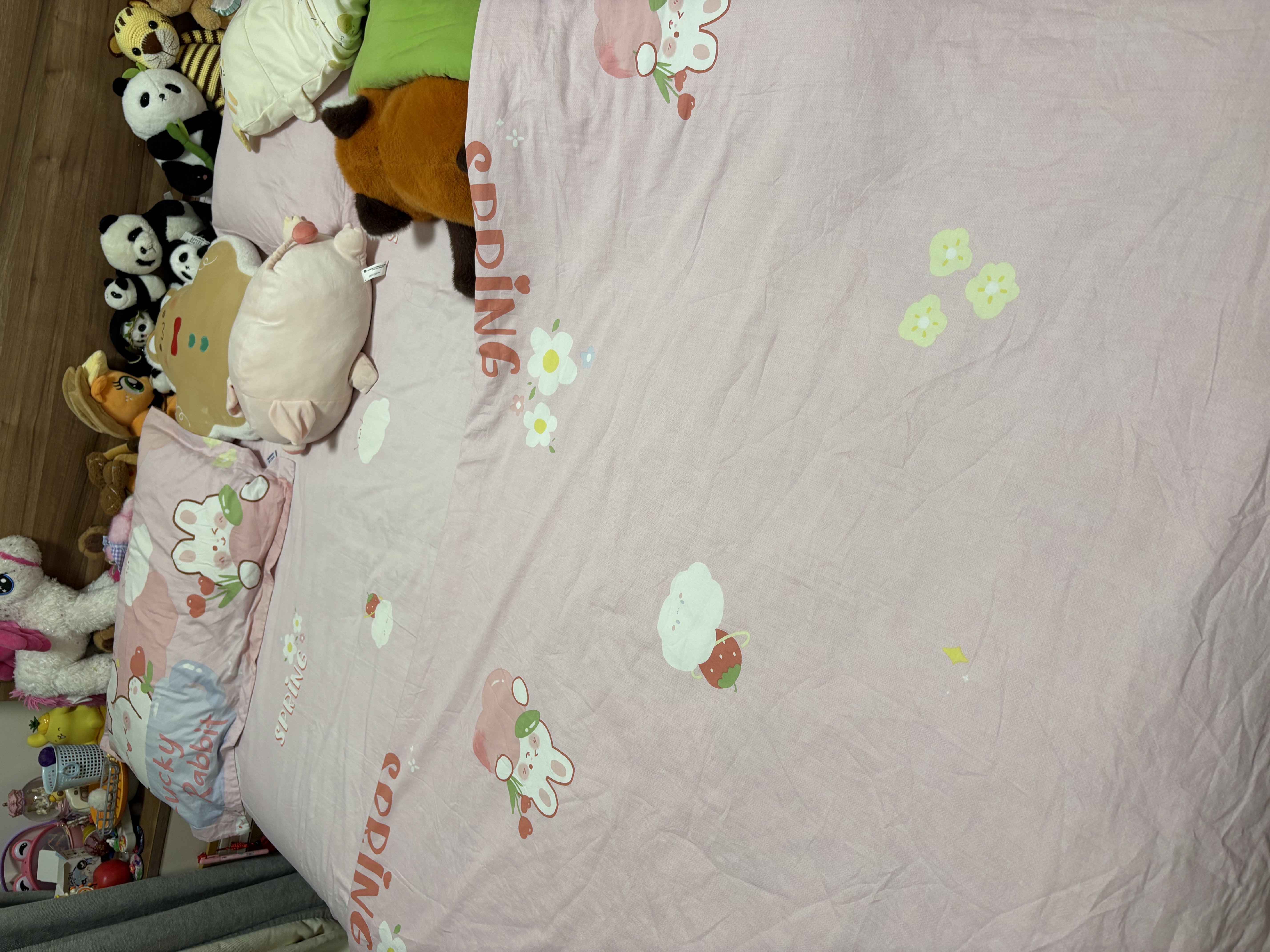 罗莱儿童四件套 母婴A类100%精梳全棉被套床单枕套纯棉被罩 200*230 实拍图