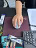 联想（Lenovo）小新M2双模无线蓝牙鼠标 可充电长续航 轻音便携类肤手感 舒适办公鼠标 笔记本平板鼠标M2-BT 蓝色 实拍图