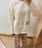 自由系纯棉睡衣女10A家居服套装春秋季防螨2026新款长款宽松印花可外穿 实拍图