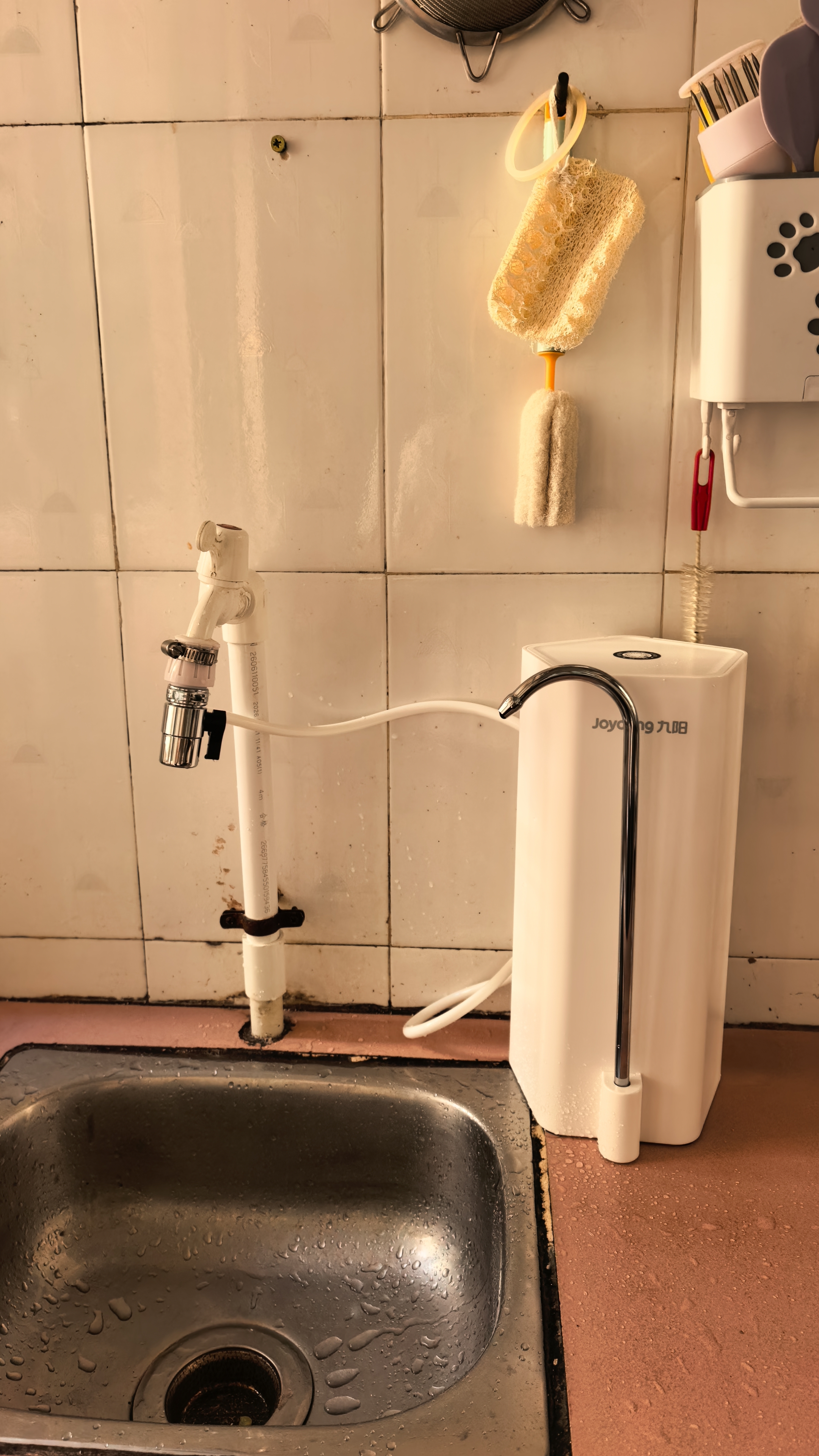 九阳（Joyoung）超滤净水器家用直饮厨房自来水过滤器台式超滤净水机JYW-RC132 实拍图