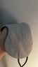 MUJI 便携式 凉感双面眼罩 遮光附收纳袋睡眠居家旅行 藏青色 长23cm*宽9.5cm 实拍图