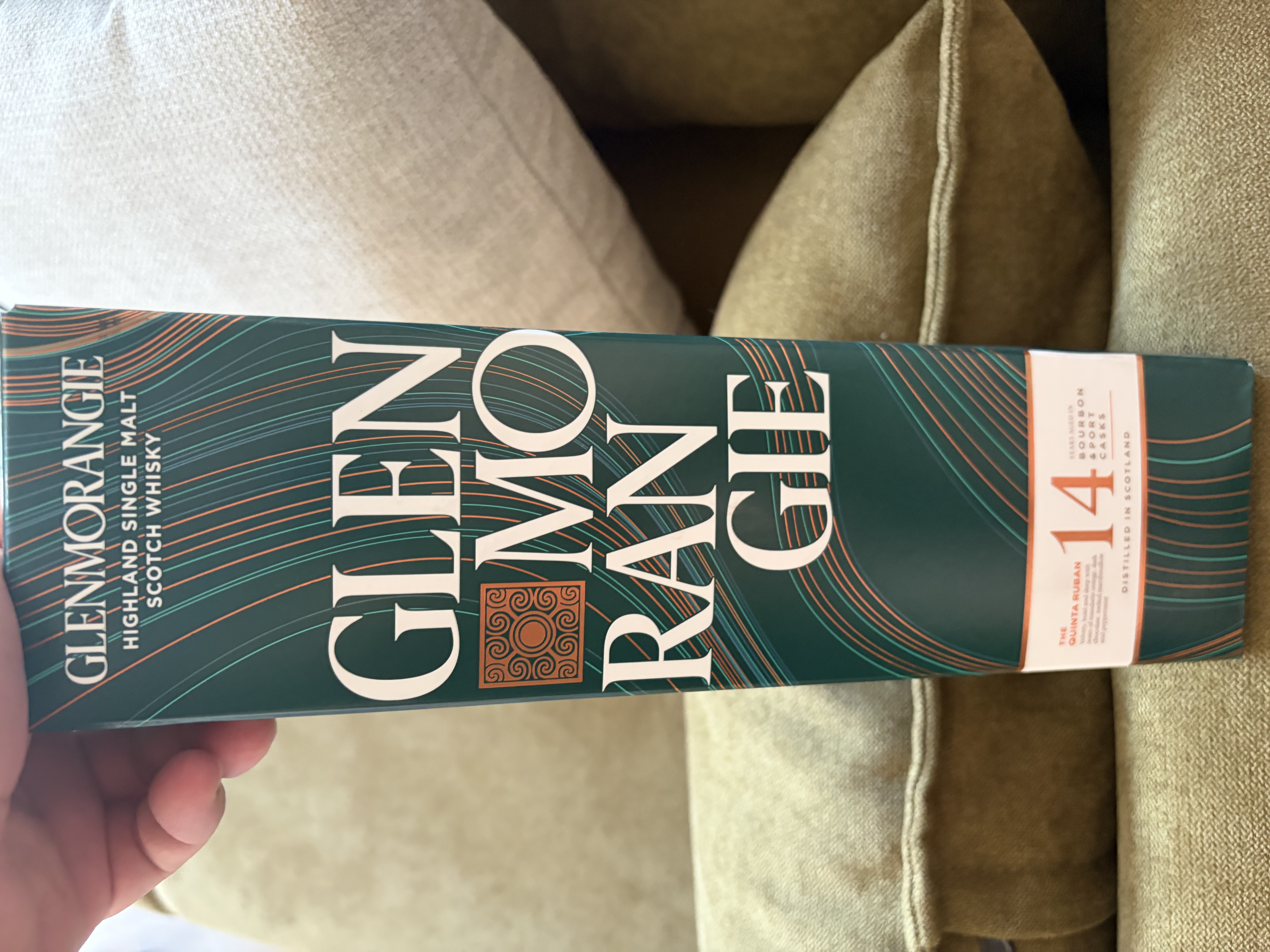 格兰杰（Glenmorangie）洋酒 14年波特酒桶 高地单一麦芽苏格兰威士忌礼盒700ml礼盒送礼 实拍图