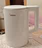 美的（Midea）电热水壶食品级304不锈钢自动断电双层防烫全钢无缝1.5L容量 MK-HJ1566 实拍图