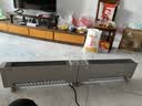 美的（Midea）【双擎石墨烯】折叠踢脚线取暖器家用大面积语音遥控电暖器 移动地暖2400W大功率电暖气片HDT24MDR 实拍图