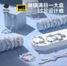 babycare绮想串珠礼盒儿童玩具女孩生日礼物送礼diy手工首饰手链项链8+岁 实拍图