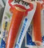 力诚加钙蟹柳 原味休闲零食蟹肉蟹棒办公室零食泡面搭档200g（20支） 实拍图